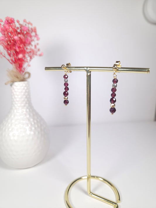 Boucles d'oreilles Passionnée